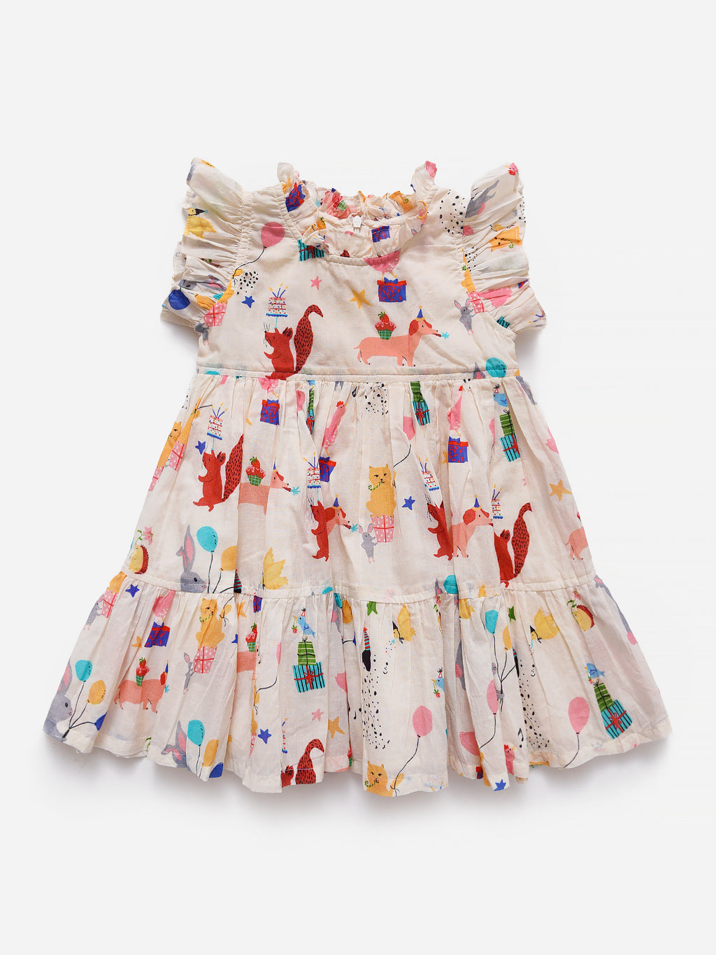 Pink Chicken Girls' Jennifer Dress - Saint Bernard