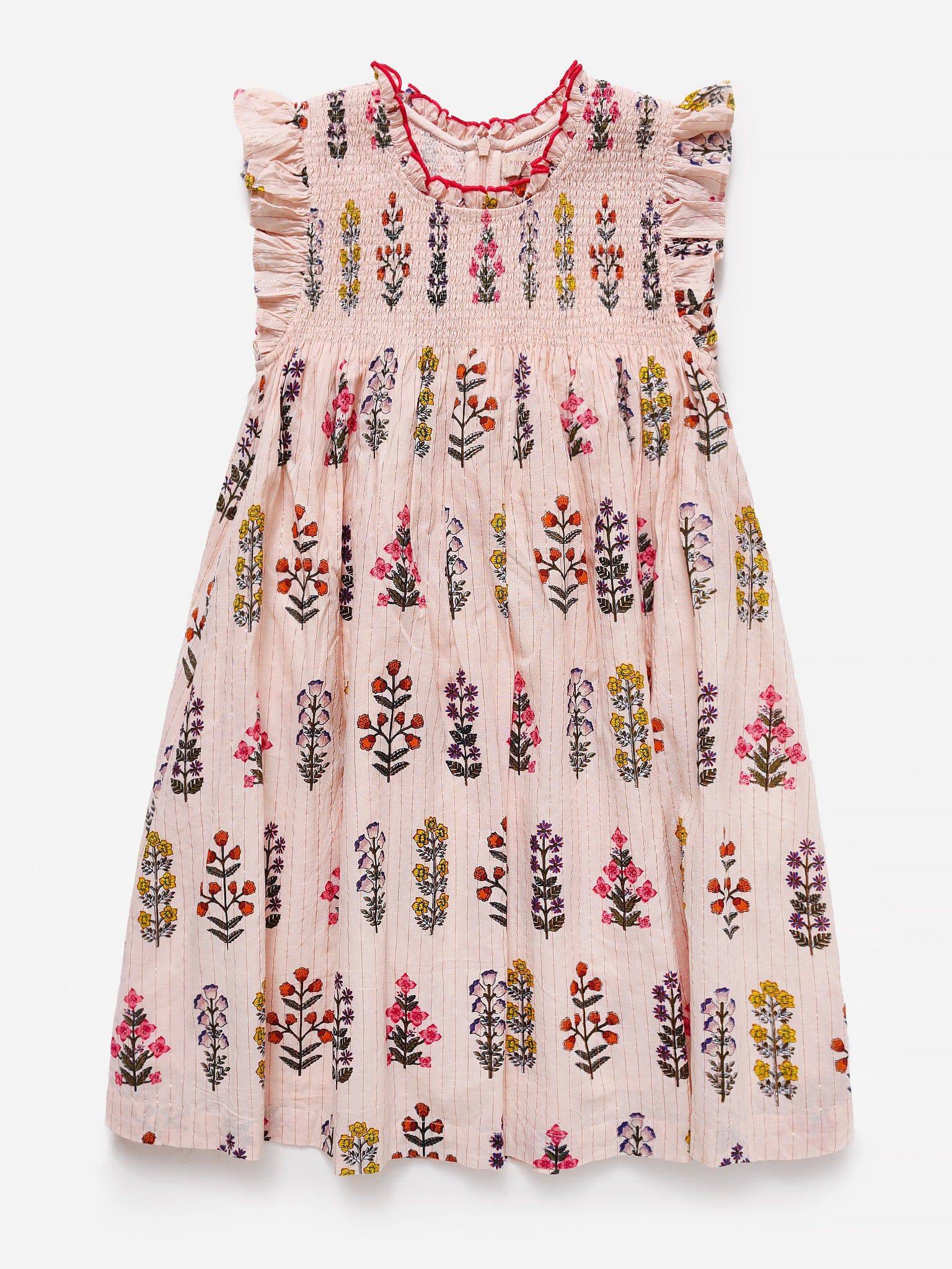 Pink Chicken Girls' Stevie Dress - Saint Bernard