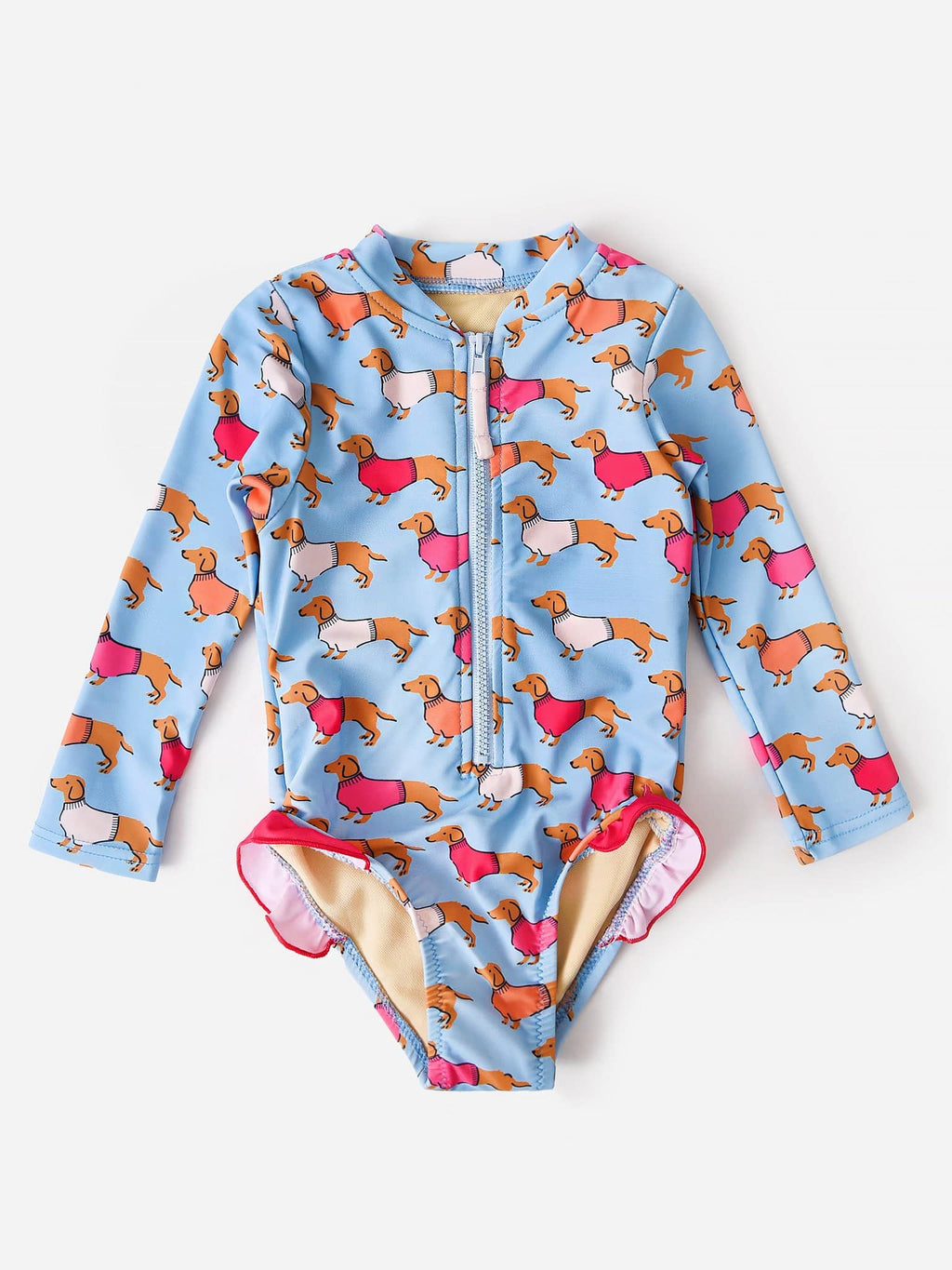 Pink Chicken Little Girls' Arden Suit - Saint Bernard