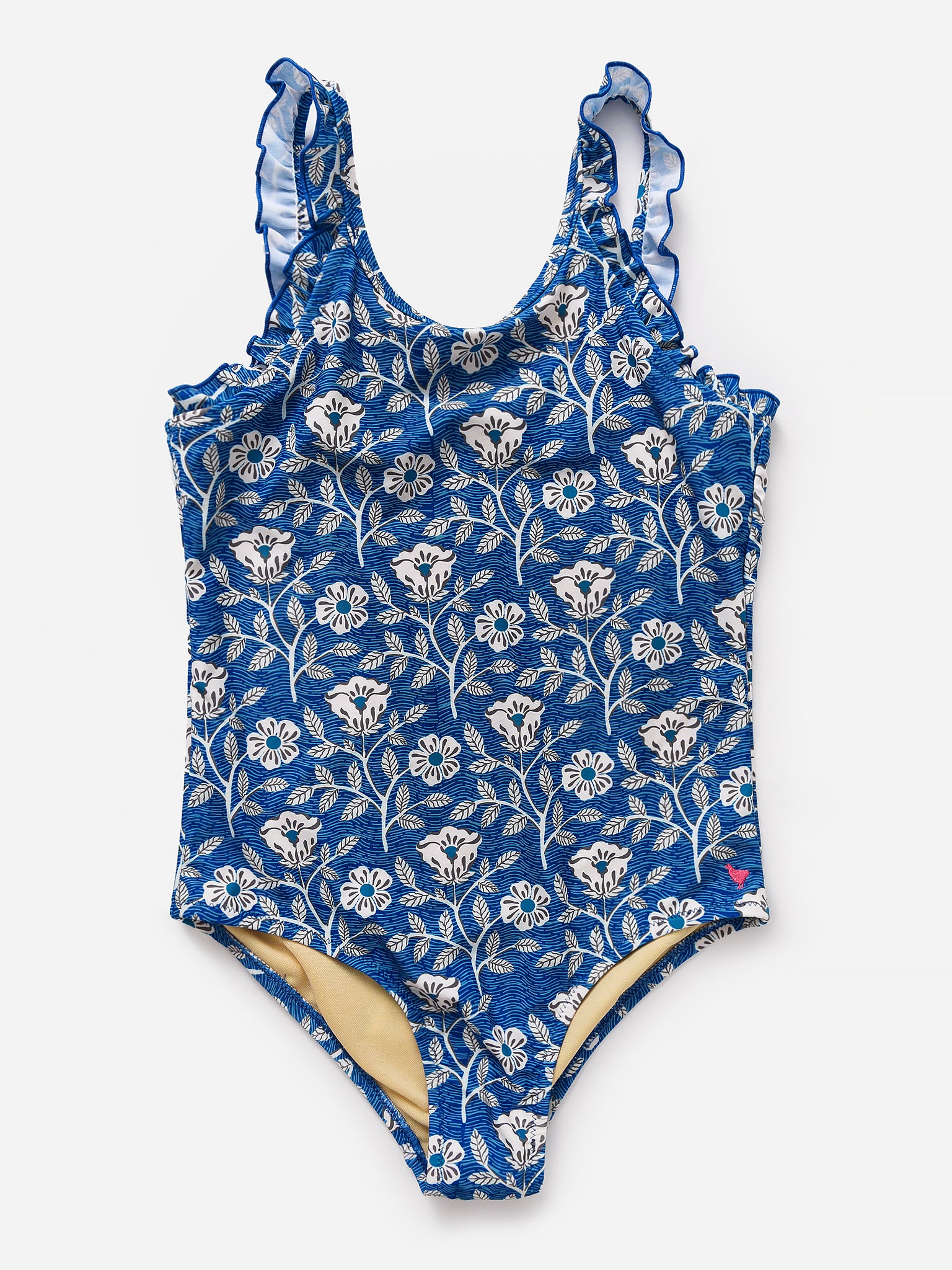 Pink Chicken Girls' Claire Swimsuit - Saint Bernard