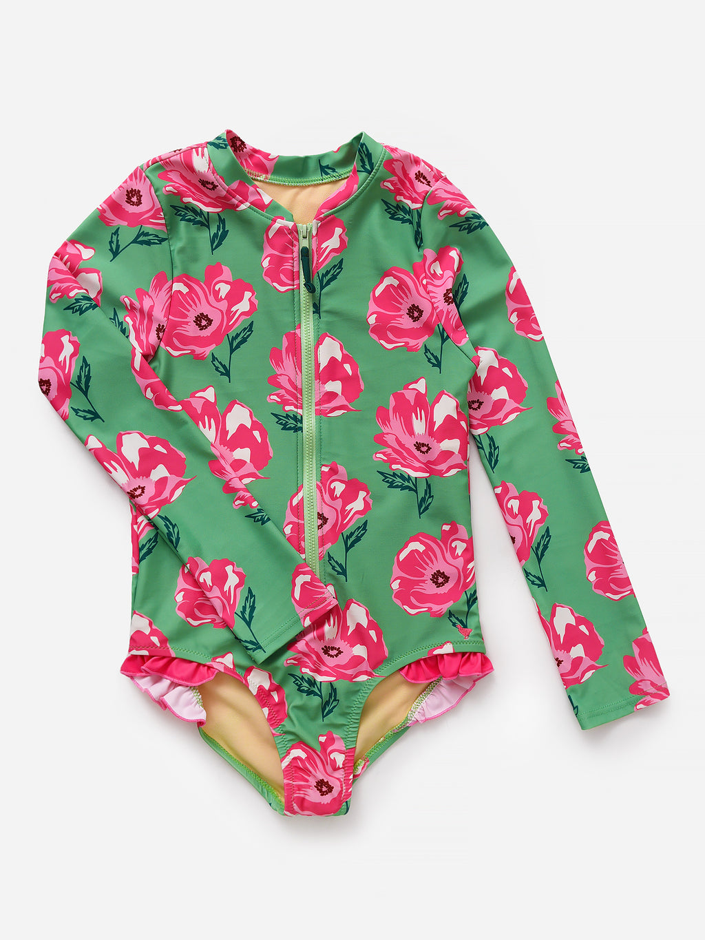 Pink Chicken Girls' Arden Swimsuit - Saint Bernard