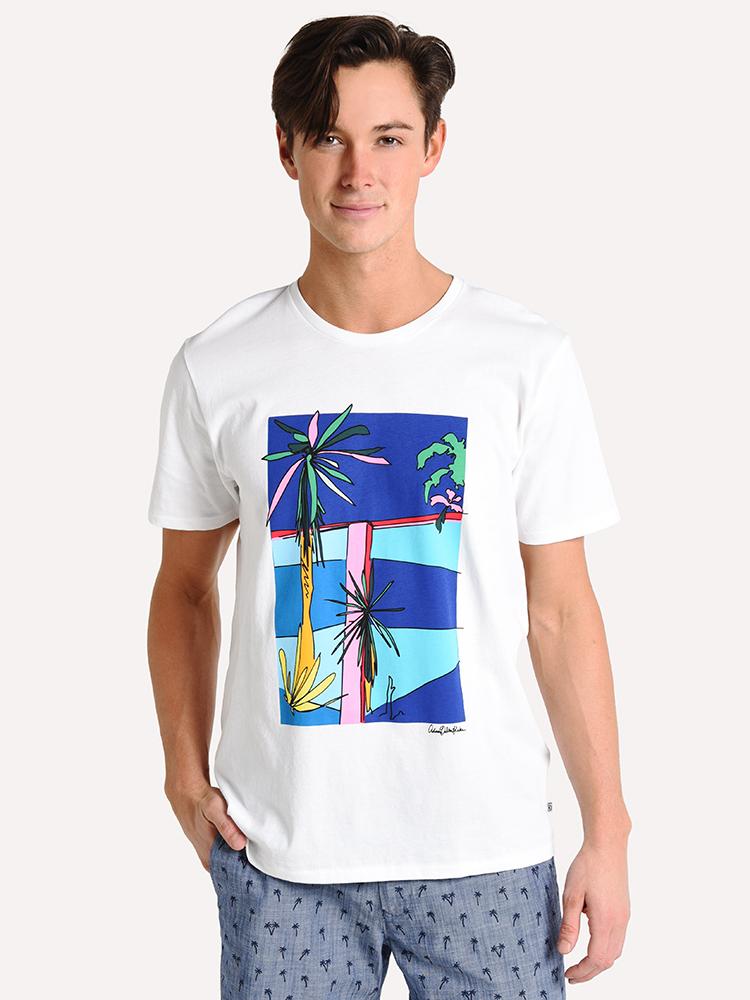 Bonobos Casa Azul Tee - Saint Bernard