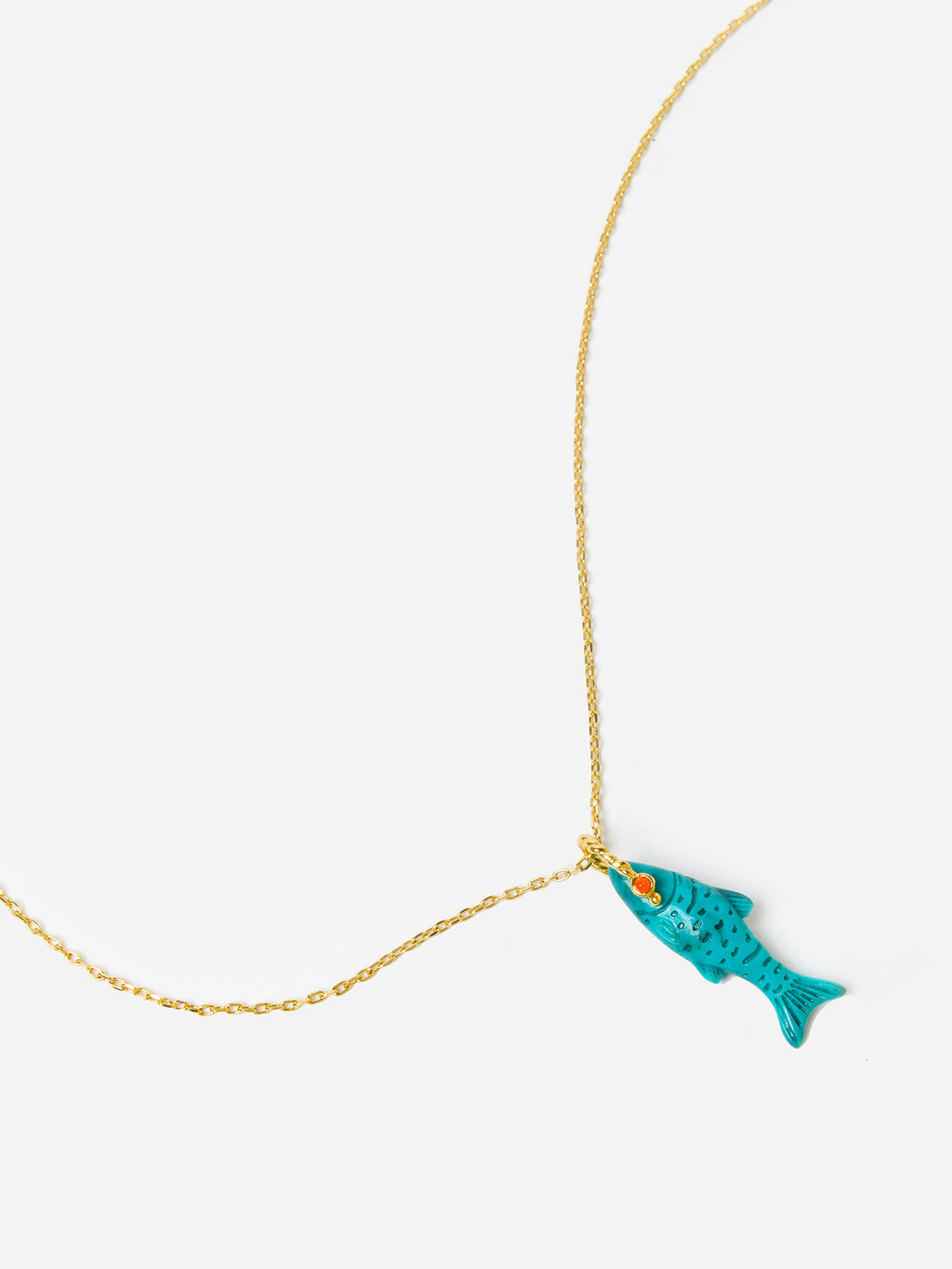Anni Lu Women's Fishy Necklace - Saint Bernard