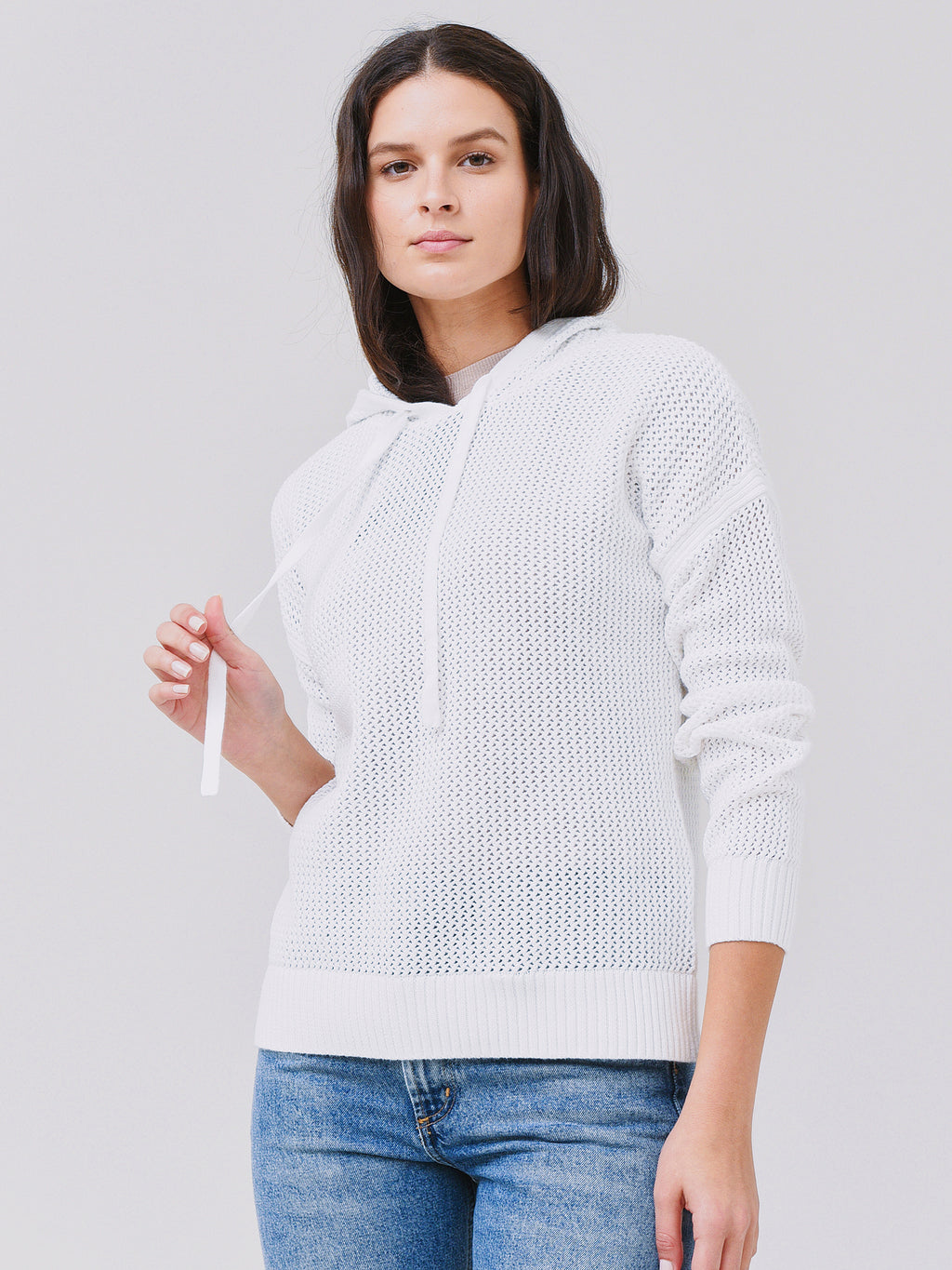 J Society Women's Open Stitch Hoodie - Saint Bernard
