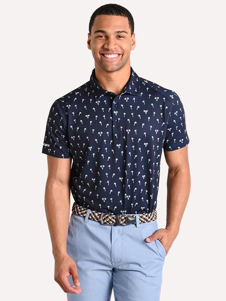 Bonobos Men's M-Flex Printed Golf Polo Shirt - Saint Bernard
