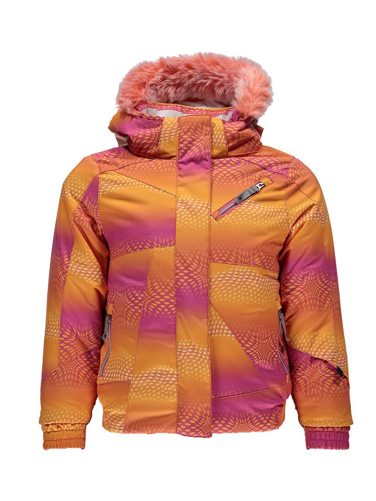 Spyder Girls' Bitsy Lola Jacket - Saint Bernard