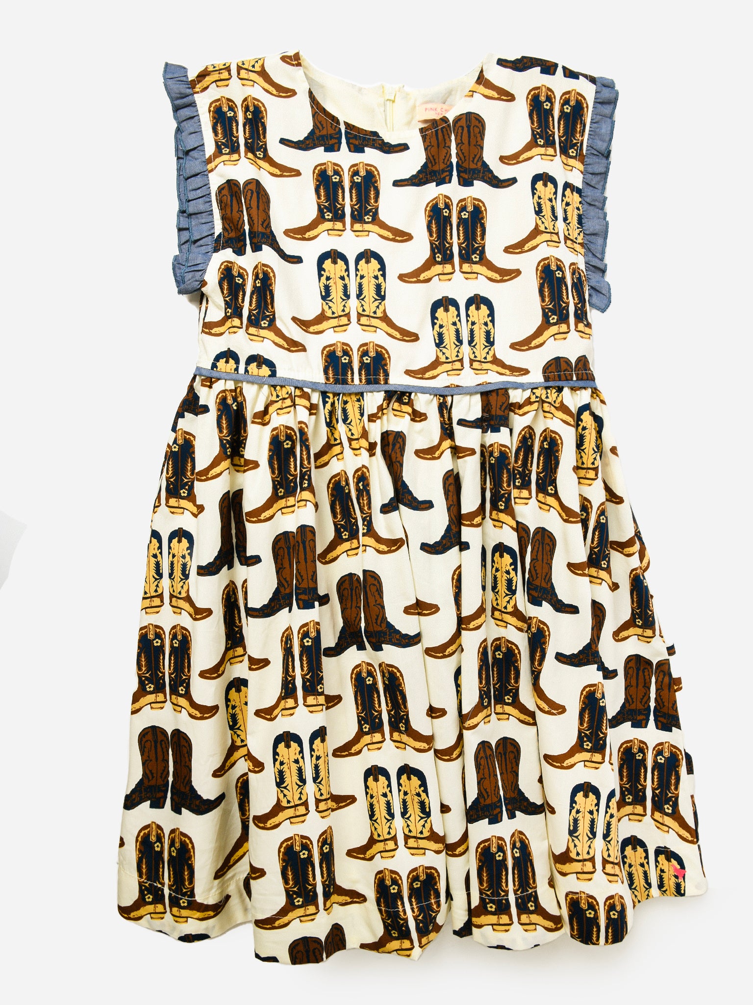 Pink Chicken Girls' Nell Dress - Saint Bernard