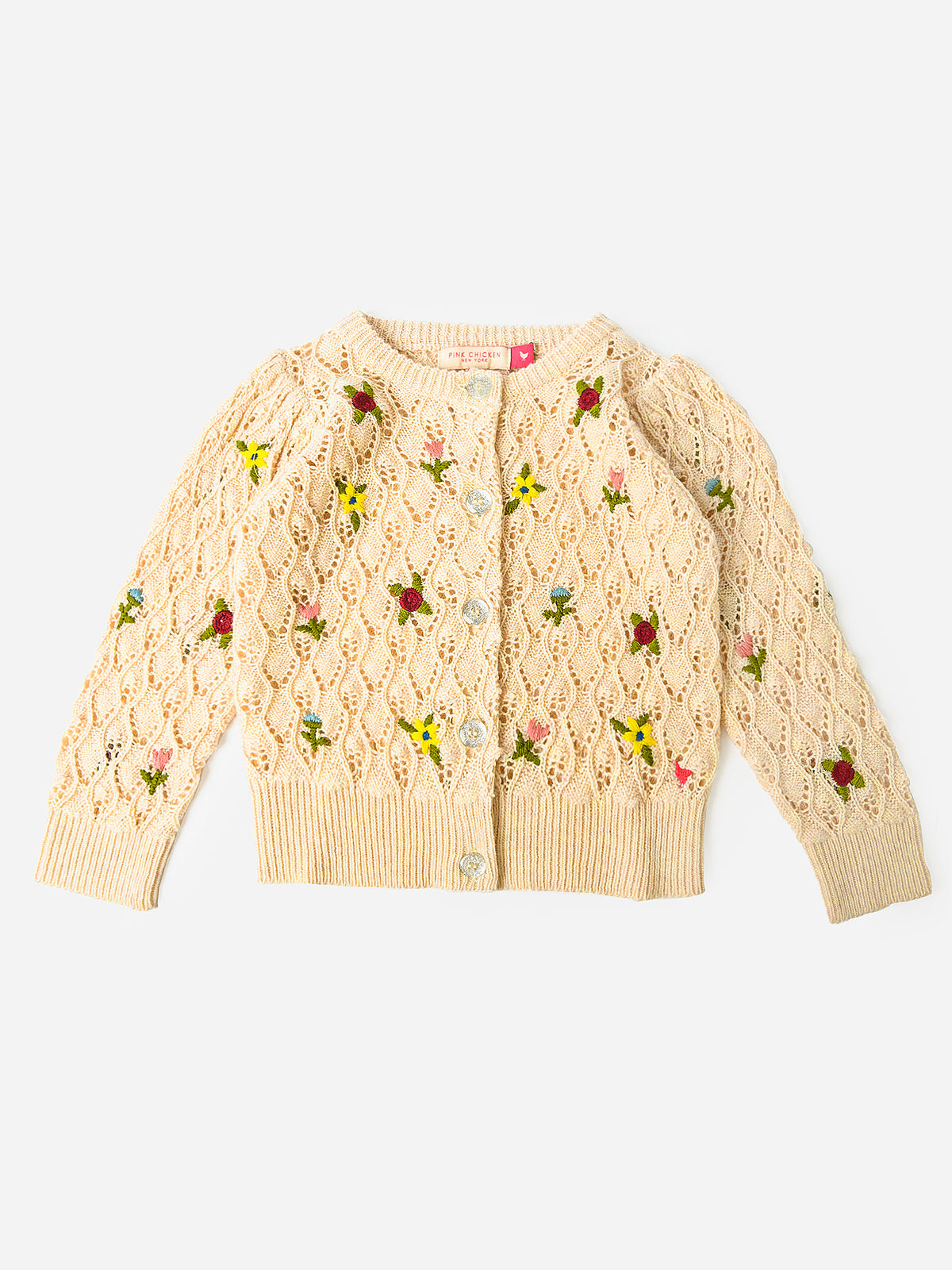 Pink Chicken Girls' Constance Sweater - Saint Bernard