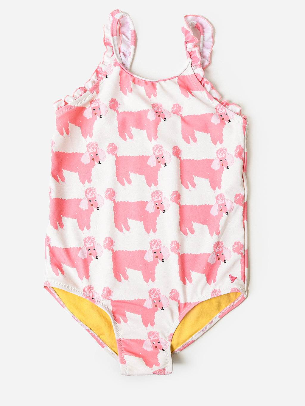 Pink Chicken Girls' Claire One-Piece Swimsuit - Saint Bernard