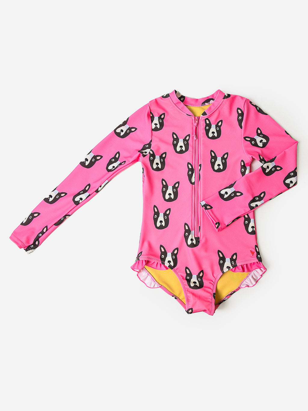 Pink Chicken Girls' Arden One-Piece Swimsuit - Saint Bernard