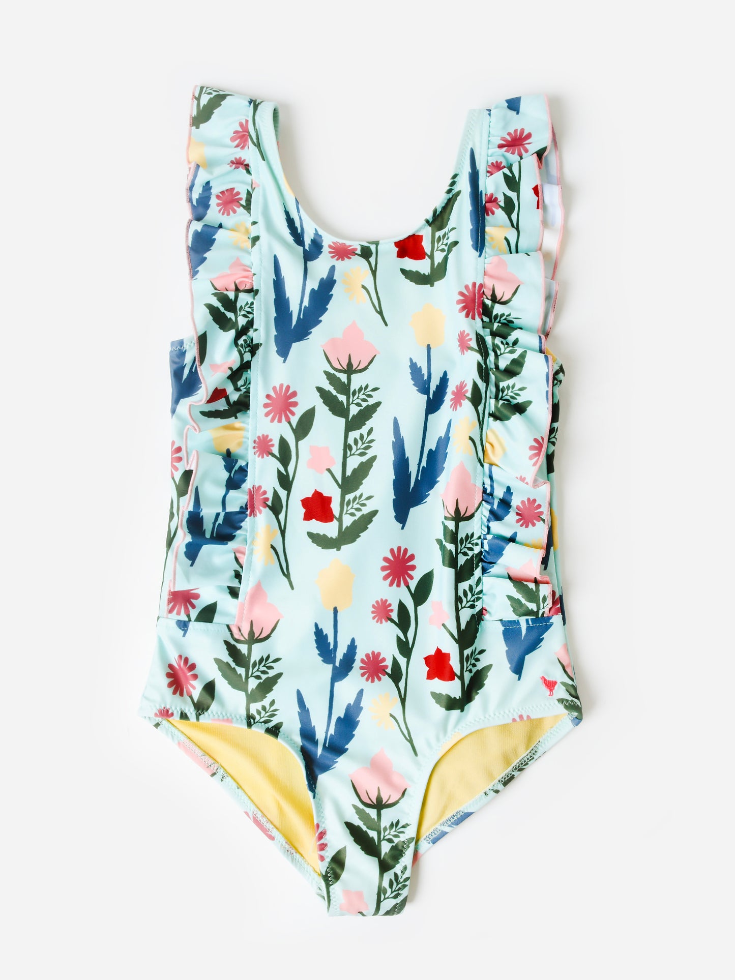 Pink Chicken Girls' Katniss One-Piece Swimsuit - Saint Bernard