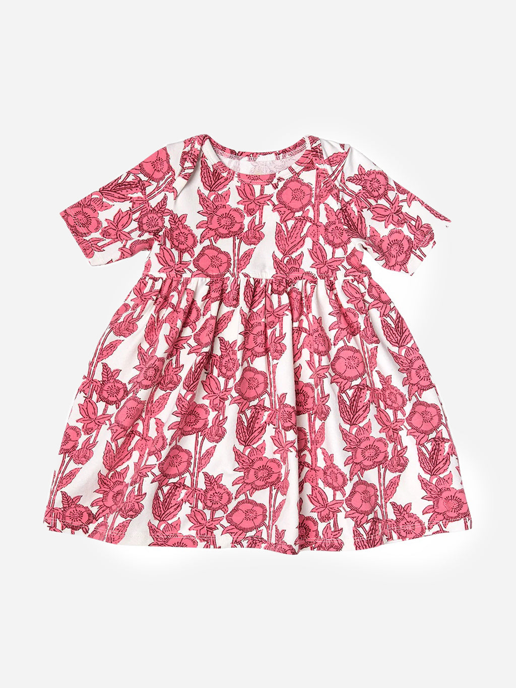 Pink Chicken Baby Girls' Organic Steph Dress - Saint Bernard