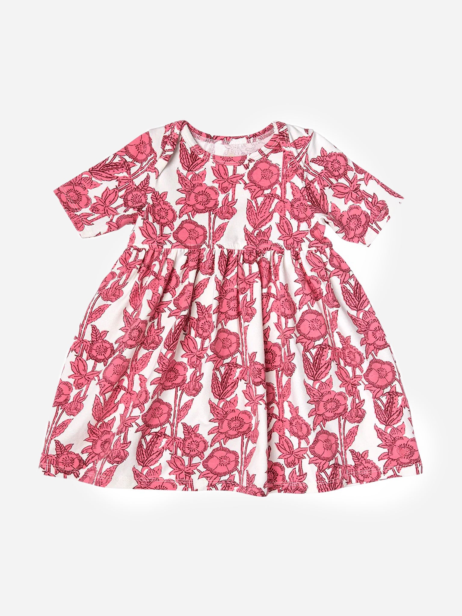 Pink Chicken Baby Girls' Organic Steph Dress - Saint Bernard