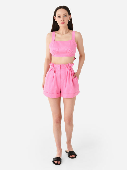AJE Women's Eden Back Tie Top