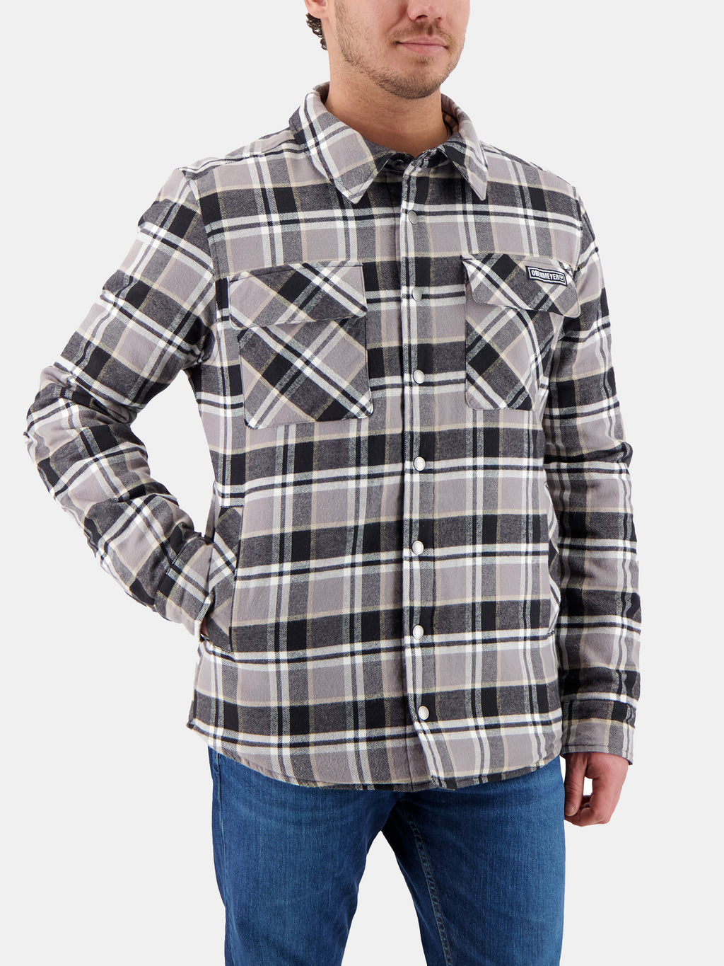 Obermeyer Men's Avery Flannel - Saint Bernard