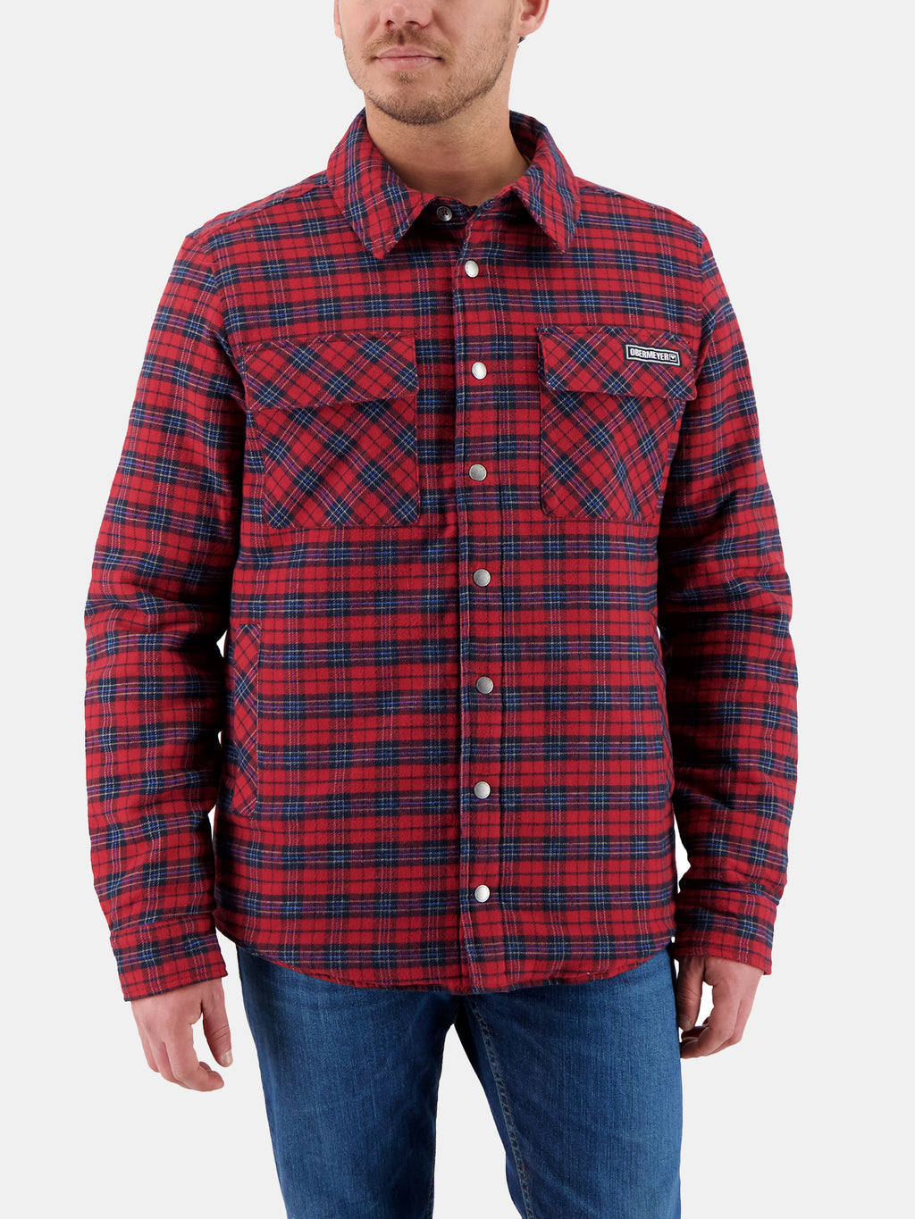 Obermeyer Men's Avery Flannel - Saint Bernard