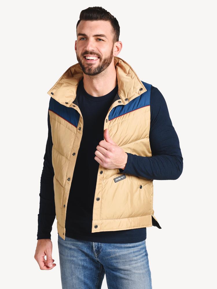 Obermeyer Men's Carson Down Vest - Saint Bernard
