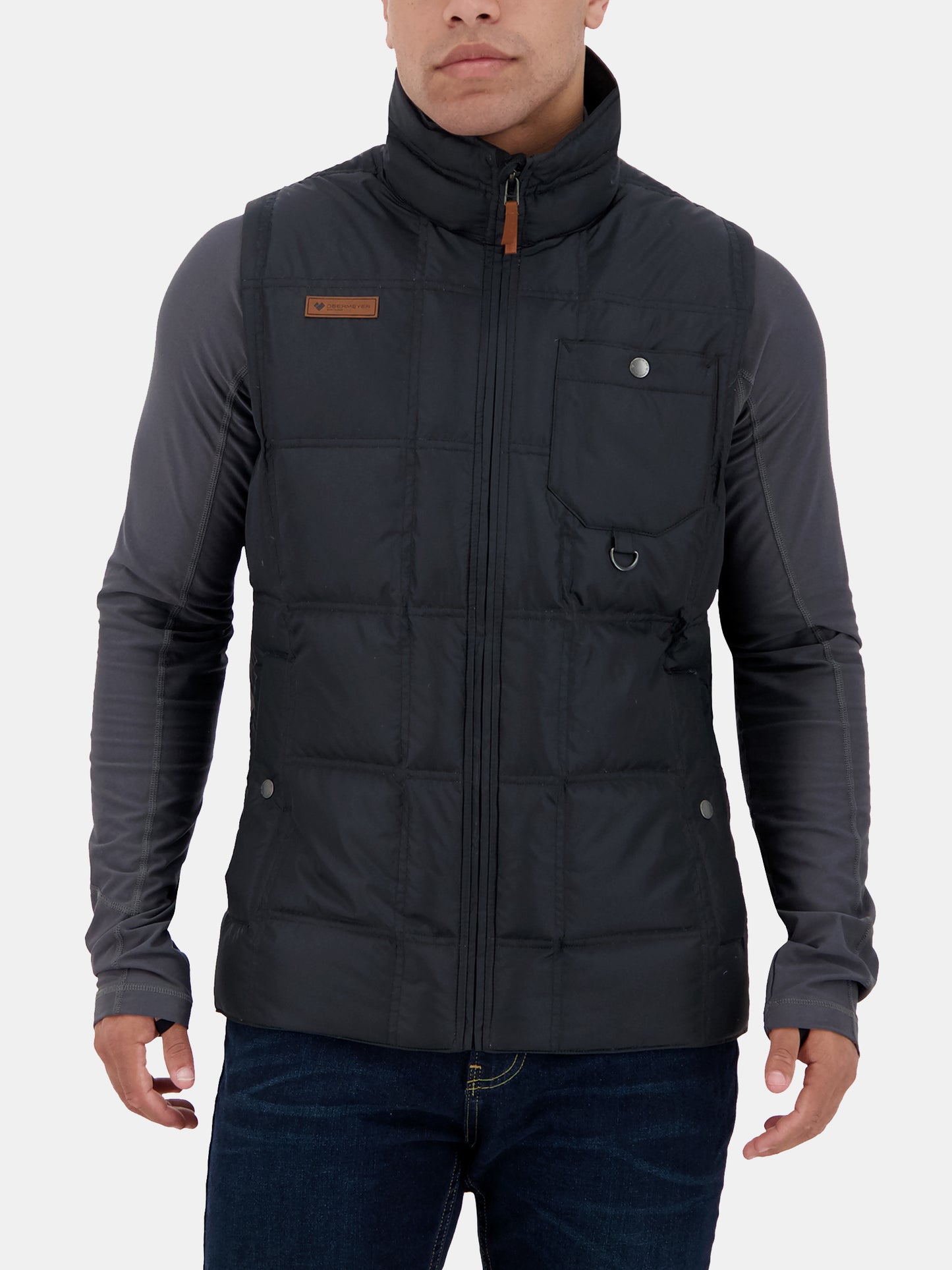 Obermeyer Men's Owen Down Vest - Saint Bernard