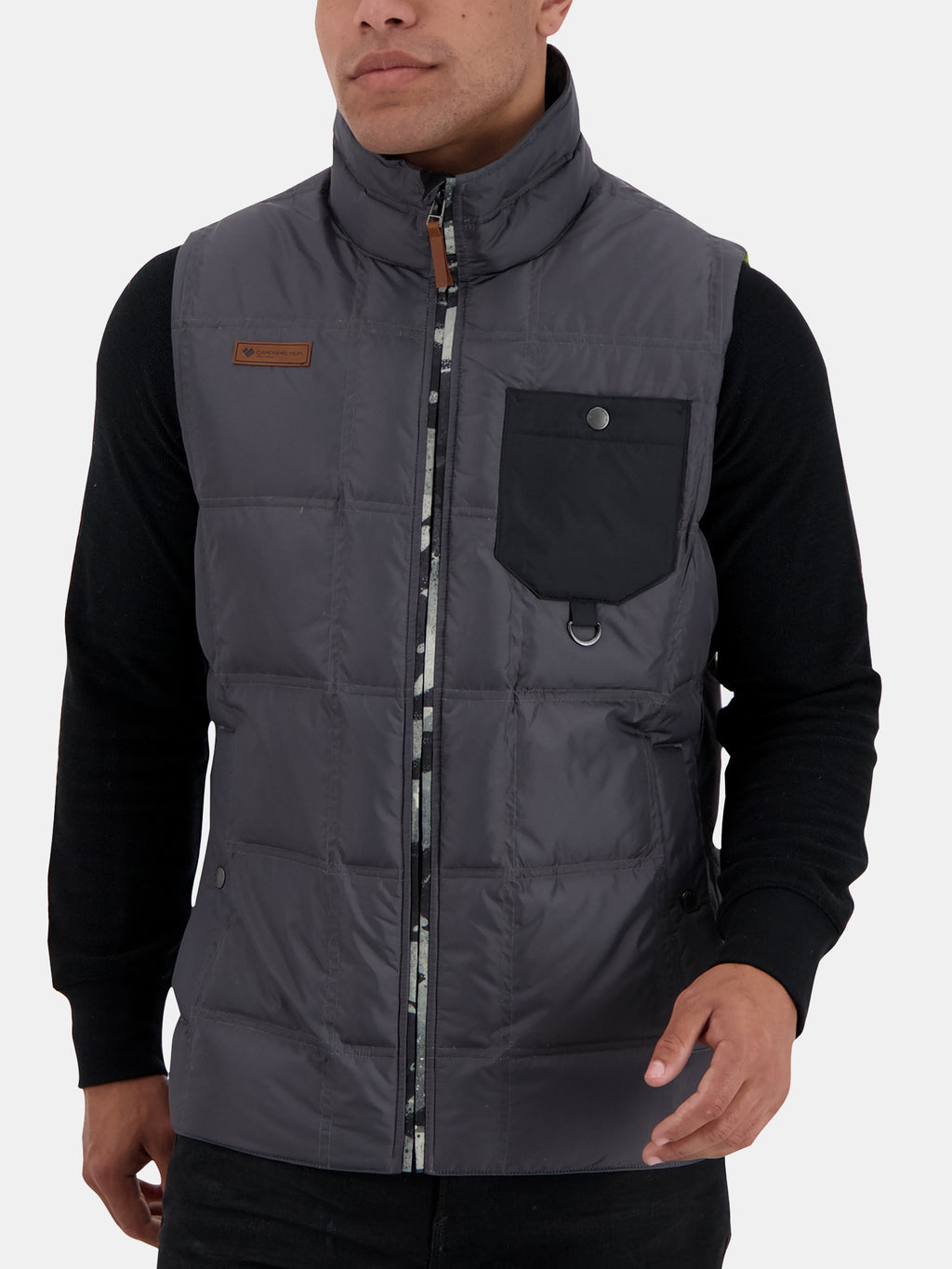 Obermeyer Men's Owen Down Vest - Saint Bernard