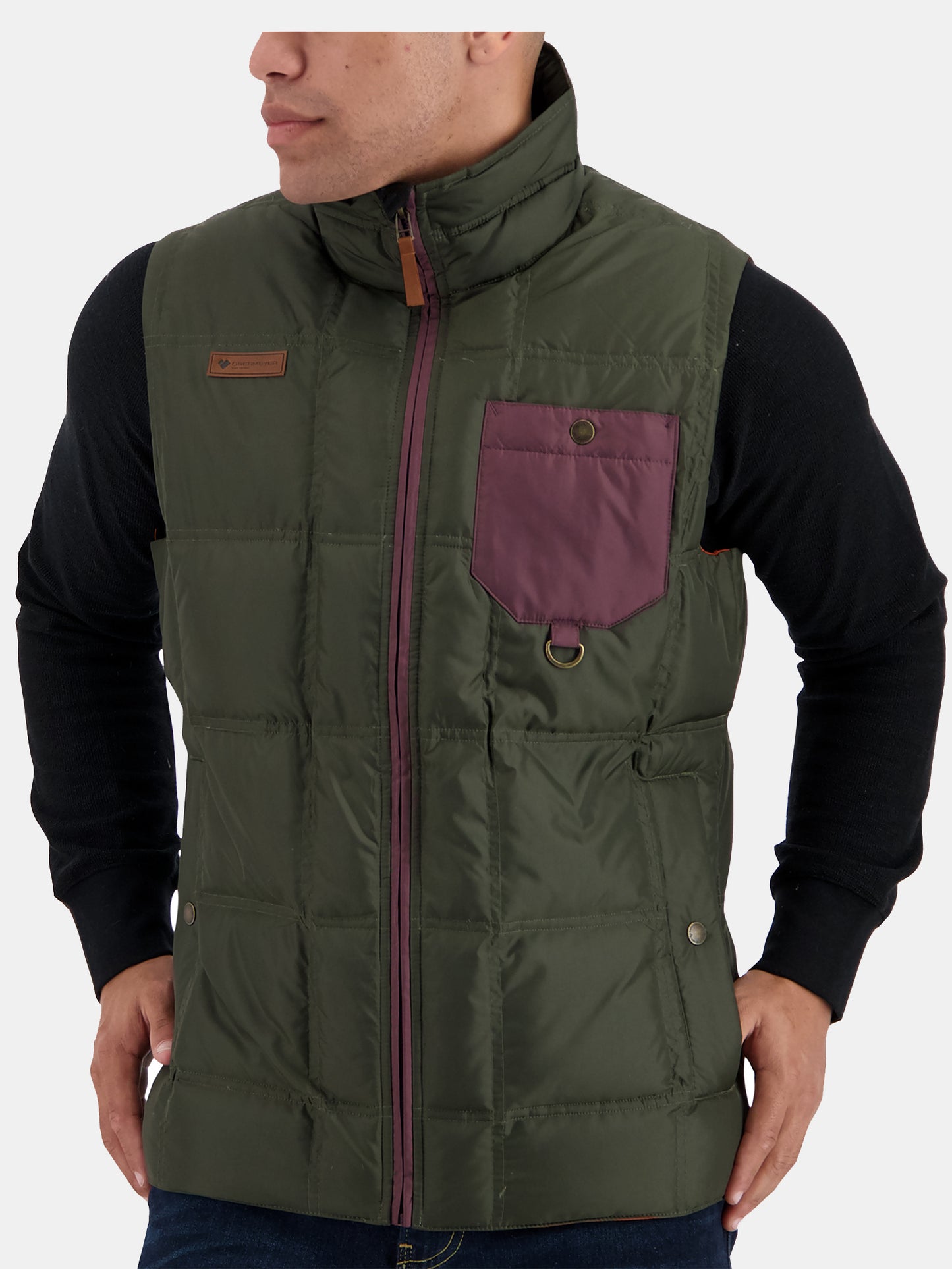 Obermeyer Men's Owen Down Vest - Saint Bernard