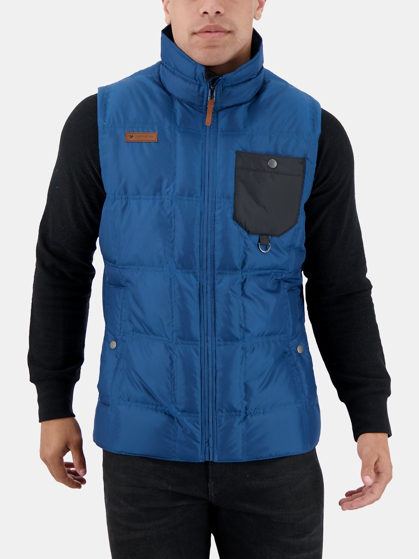 Obermeyer Men's Owen Down Vest - Saint Bernard
