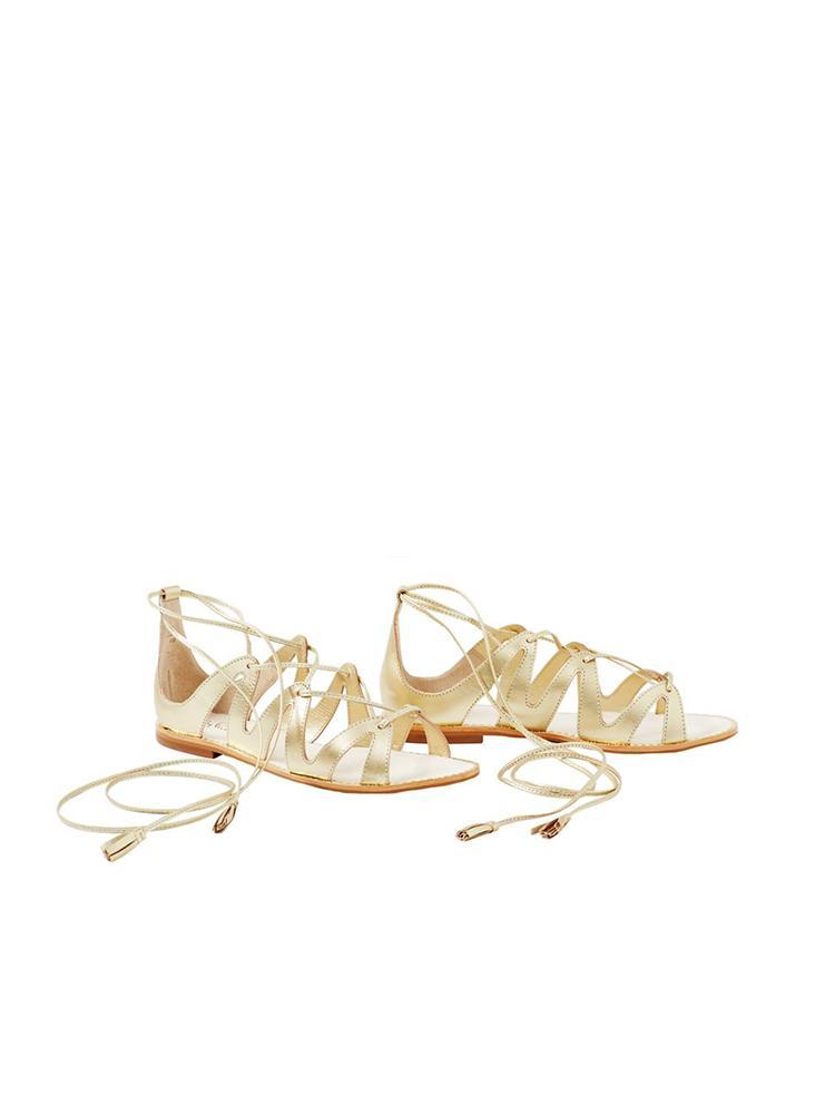 Lilly Pulitzer Women's Fit To Be Tied Gladiator Sandal - Saint Bernard