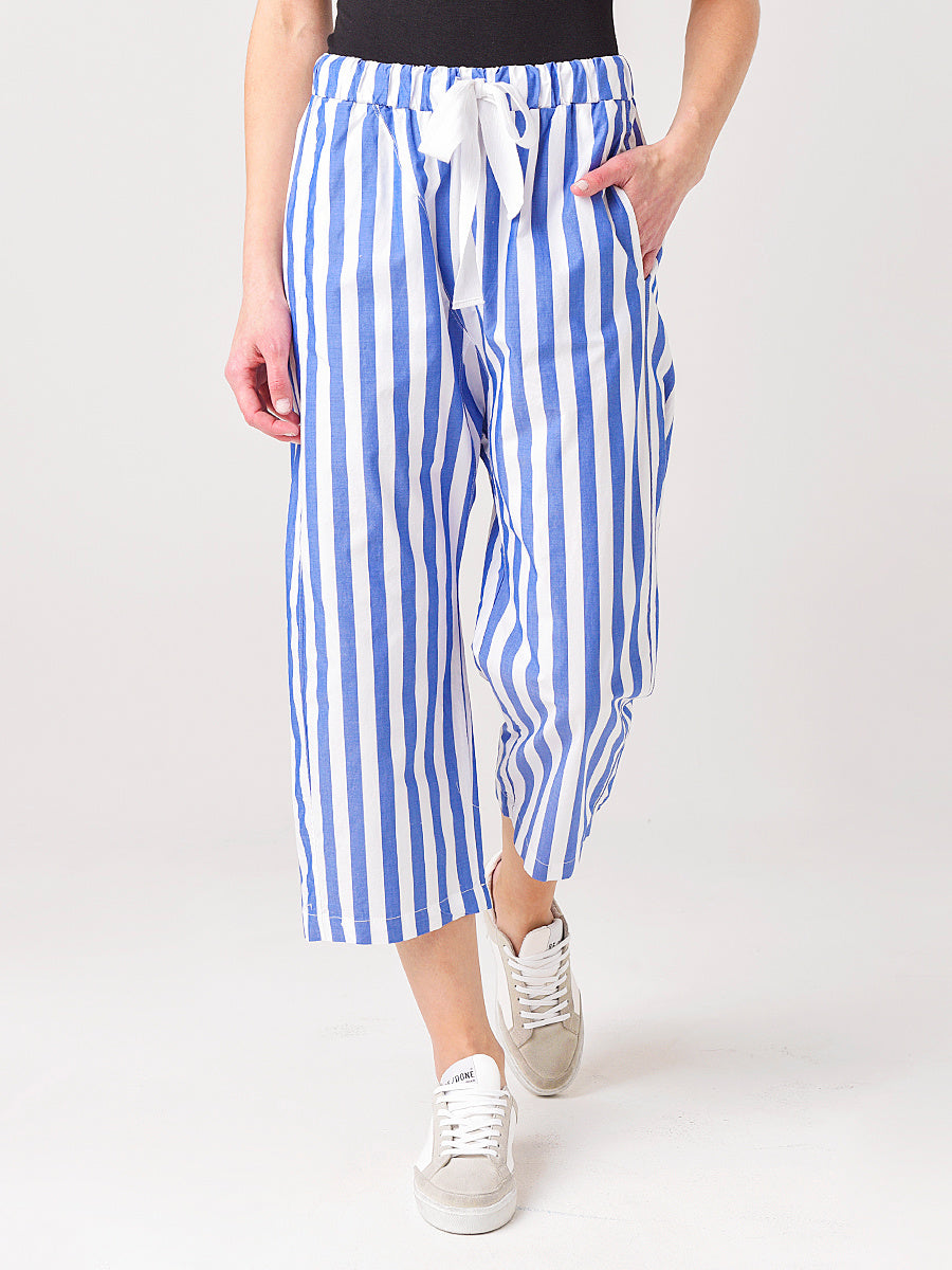 Stateside Blue Stripe Print Love Pant - Saint Bernard