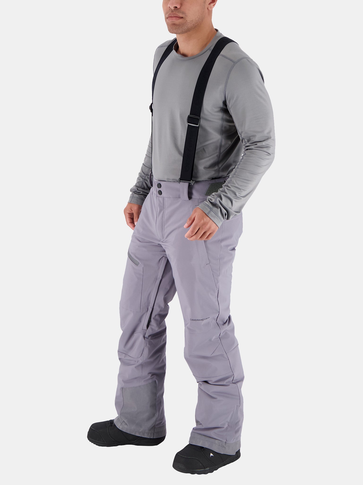 Alpine Swiss Mens Waterproof Snow Pants with Removable Suspenders Insulated  Winter Snowboarding Ski Pants - Alpine Swiss