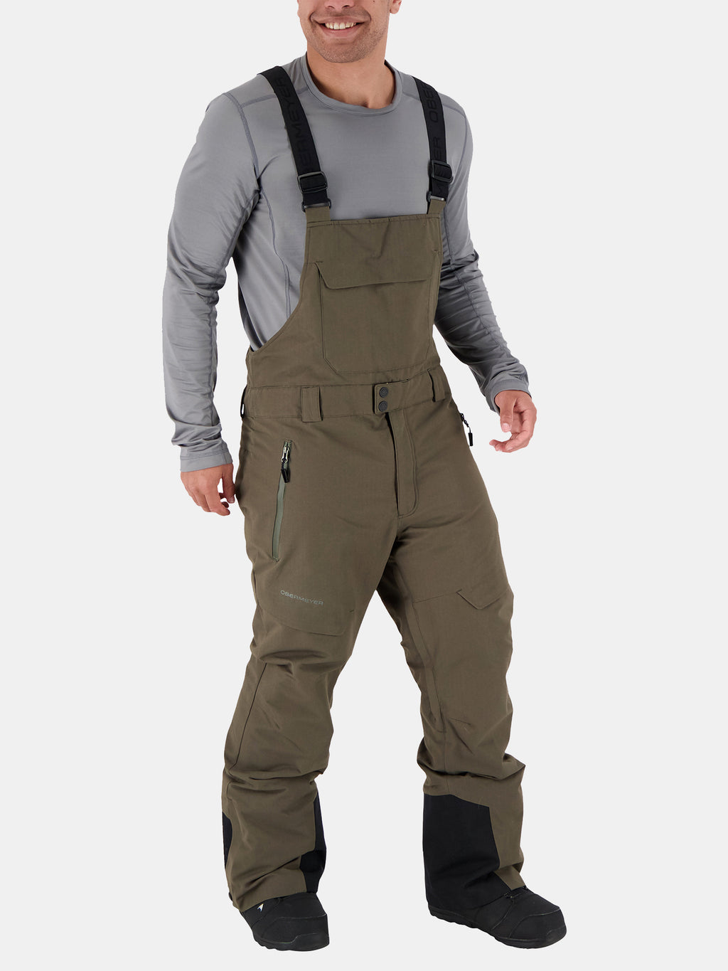 Obermeyer Men's Perseus Bib Pant - Saint Bernard