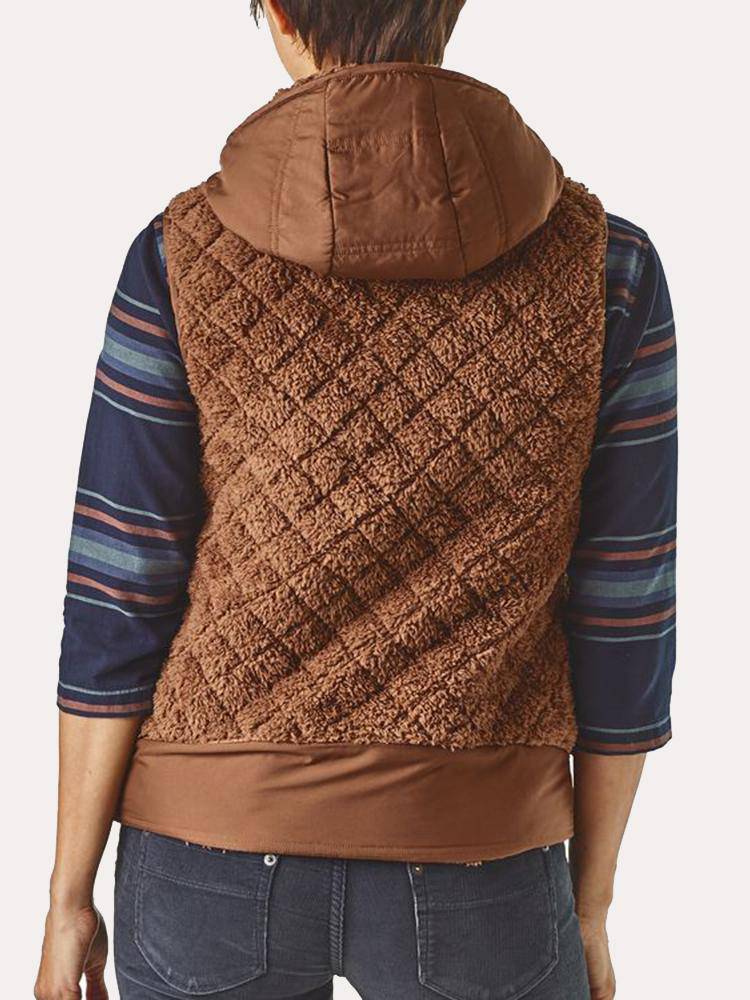 Patagonia Women's Reversible Los Gatos Hooded Fleece Vest