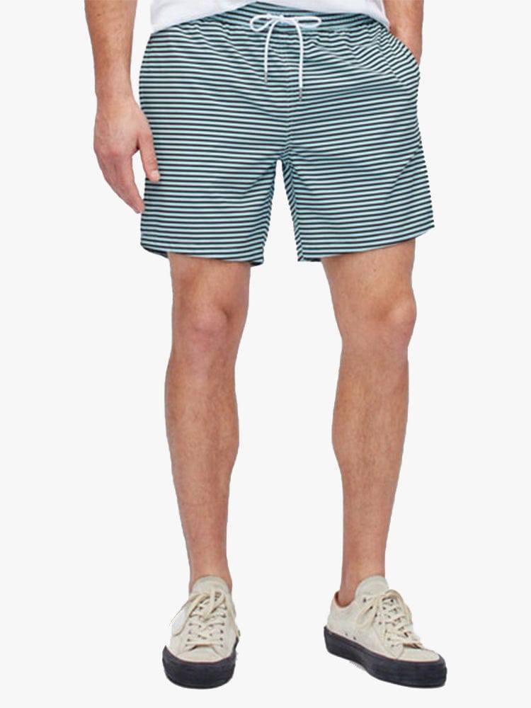 Bonobos Men’s Riviera 7" E-Waist Swim Trunk - Saint Bernard