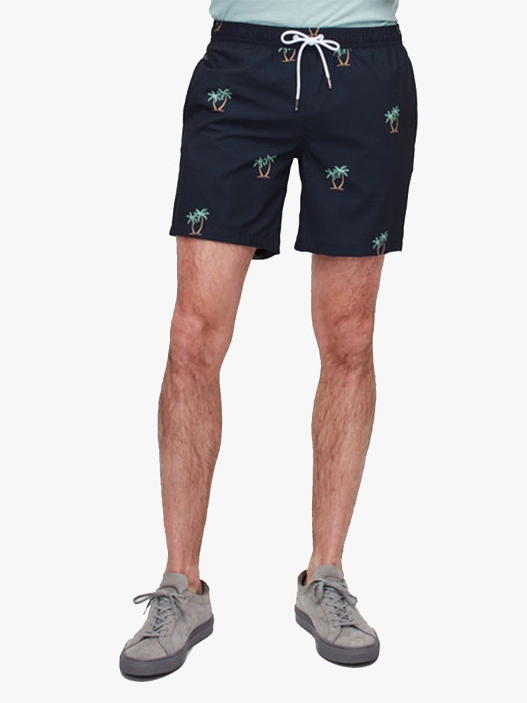 Bonobos Men’s Riviera 7" E-Waist Swim Trunk - Saint Bernard