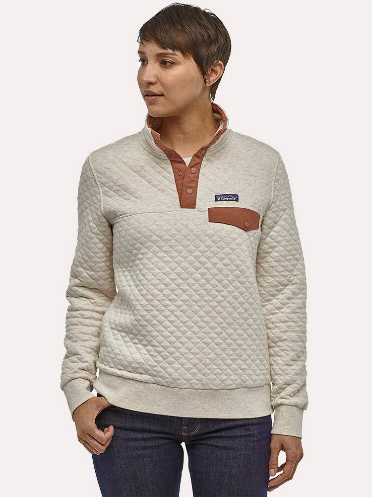 Patagonia Women's Cotton Quilt Snap-T Pull Over - Saint Bernard
