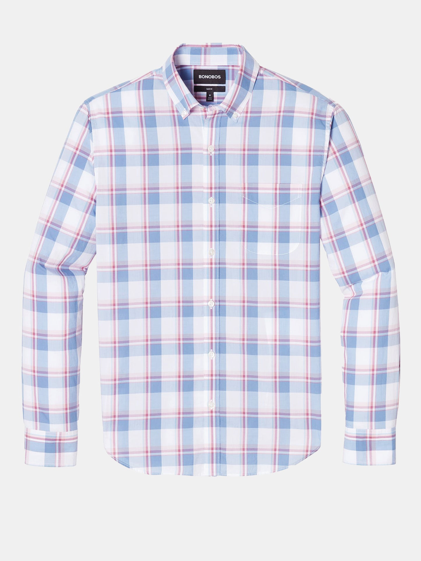 Bonobos Lightweight Shirt Slim - Saint Bernard