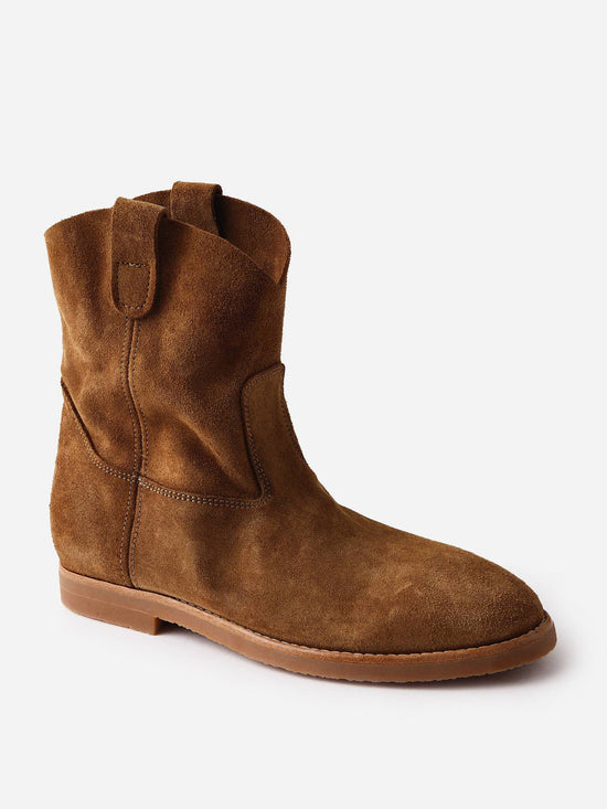 60s Camarguaise Boot Olive Suede