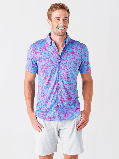 Bonobos Men's Jersey Riviera Short Sleeve Shirt