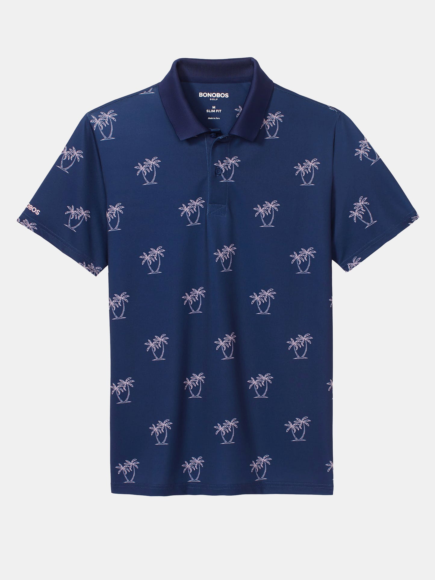 Bonobos Men's Performance Print Golf Polo - Saint Bernard