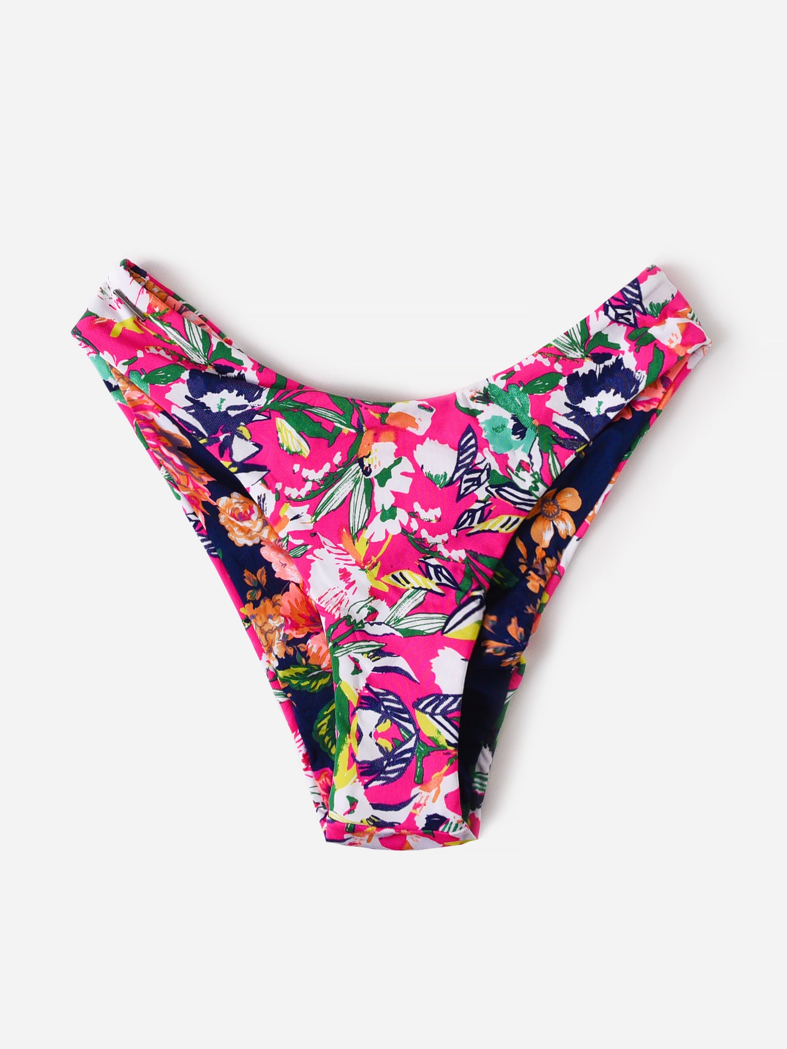 Maaji Women's Zinnia Journey Double V Bikini Bottom - Saint Bernard