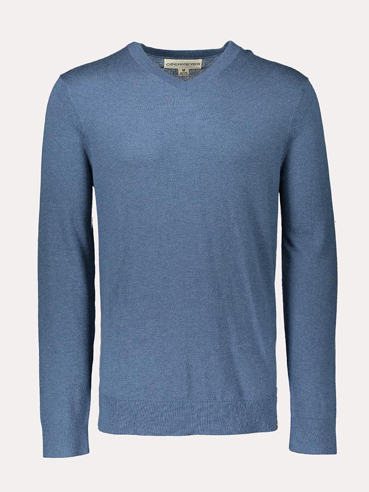 Obermeyer Men's Mason V-Neck Sweater - Saint Bernard