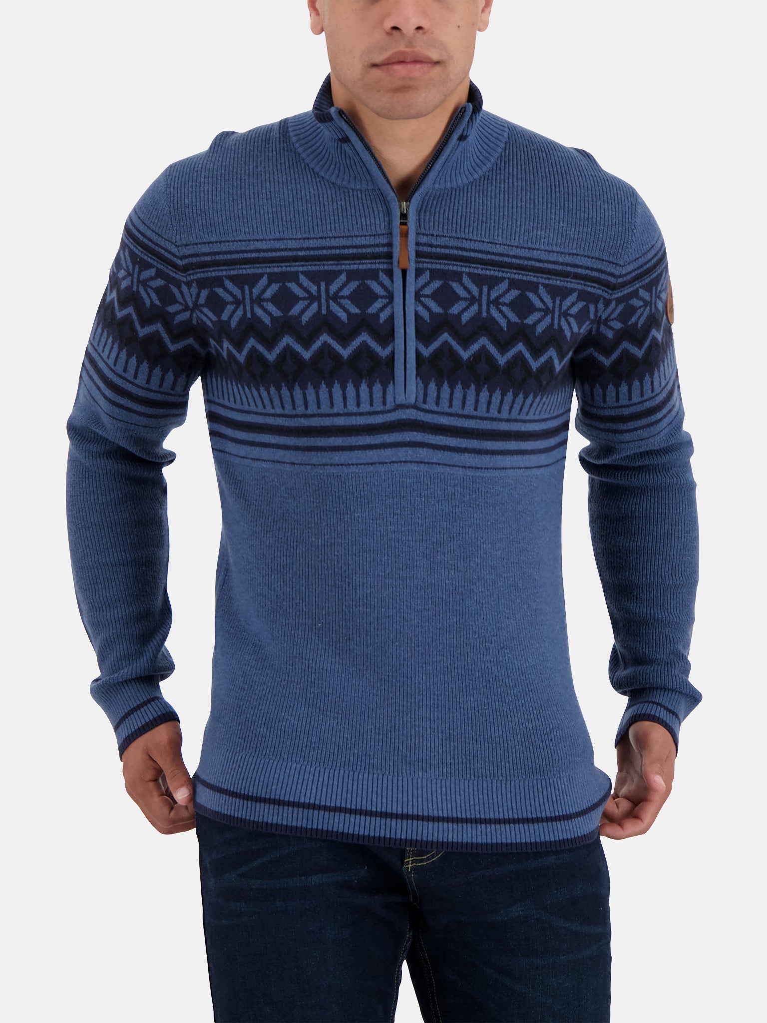 Obermeyer Men's Jeremiah Ski Sweater - Saint Bernard
