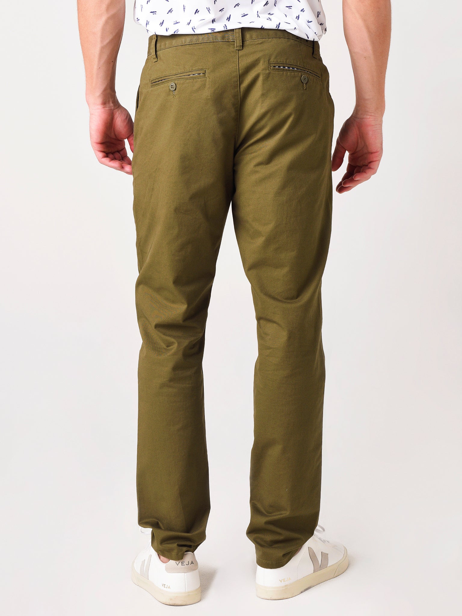Bonobos Pantalon chino stretch délavé pour homme - marron - 28W x 32L Bonobos Pantalon chino stretch délavé pour homme - marron - 28W x 32L