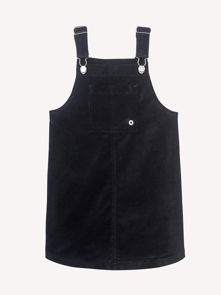 DL 1961 Girls' Penelope Pinafore Dress - Saint Bernard