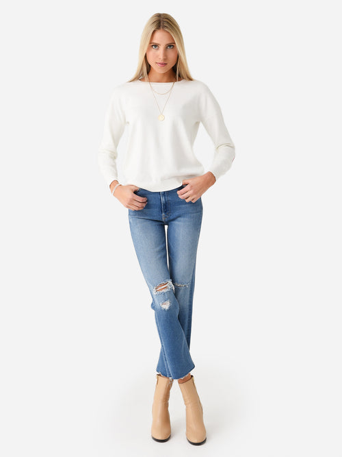 J Society Women's Heart Sleeve Sweater