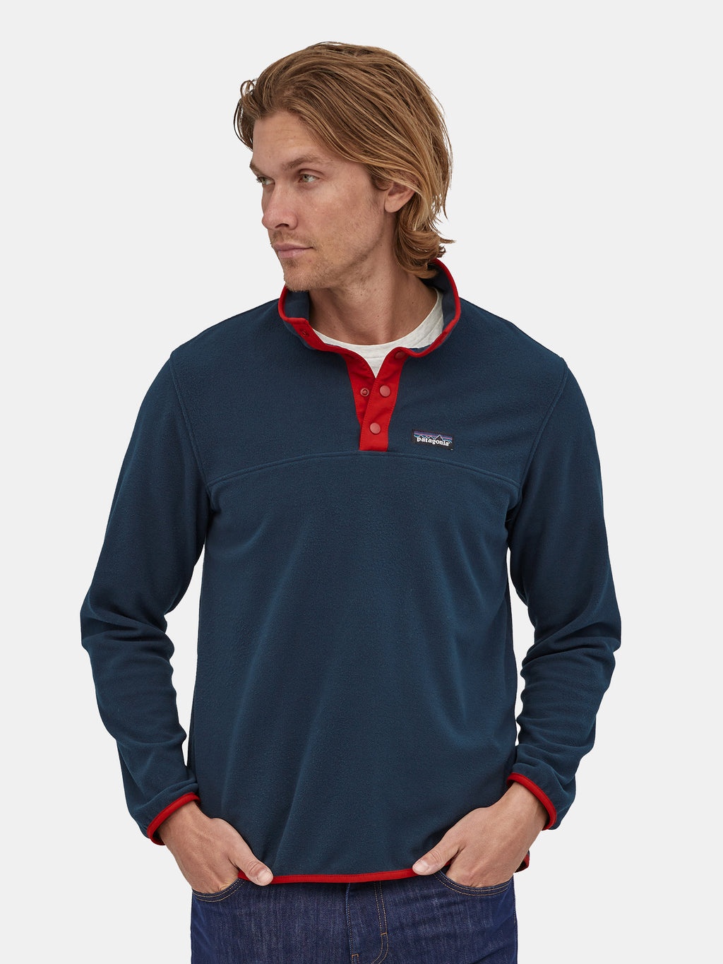 Patagonia Men's Micro D® Snap-T® Fleece Pullover - Saint Bernard