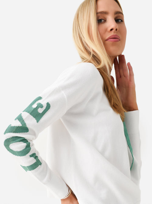 J Society Women's Love Hooded Sweater