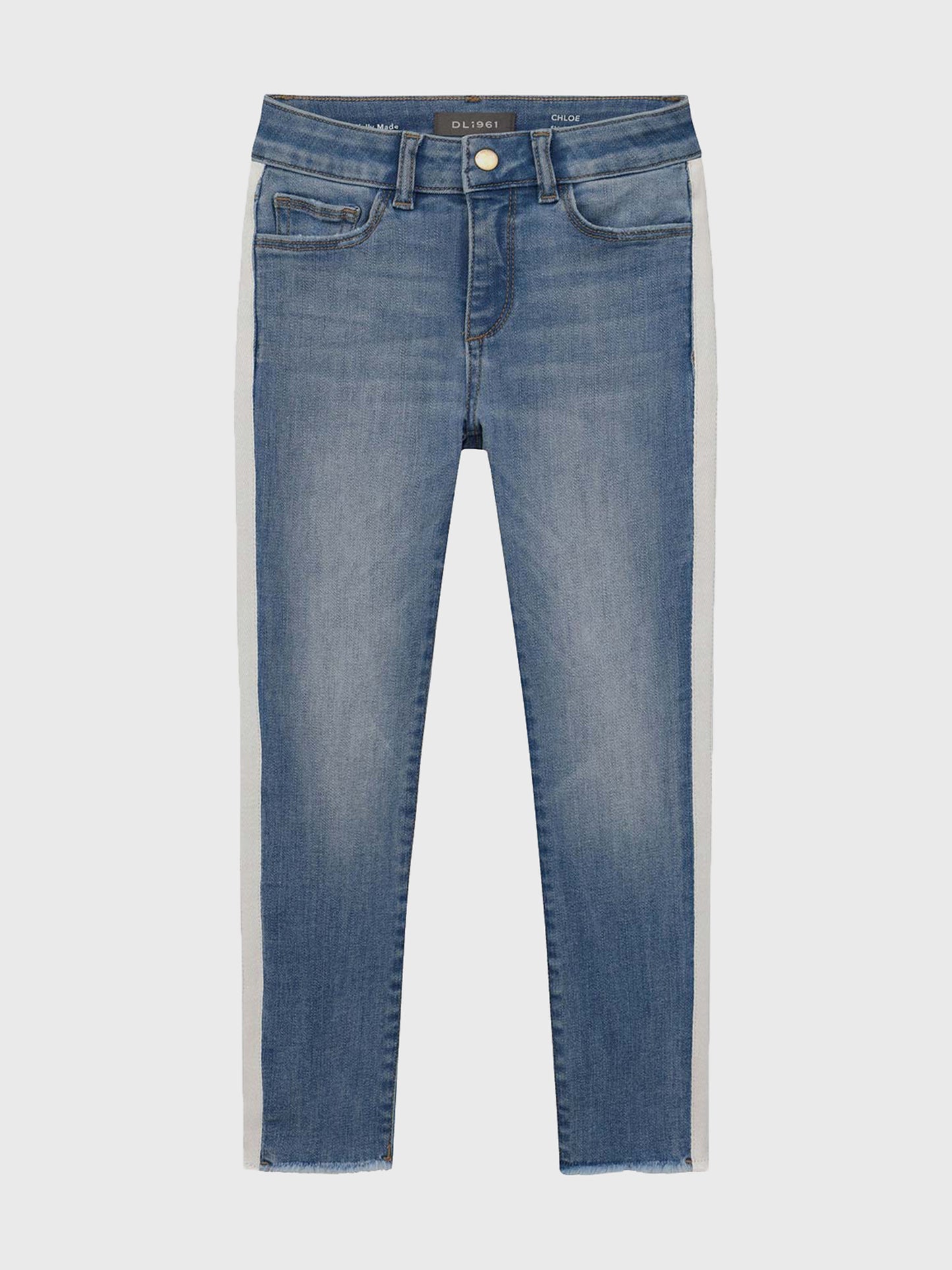DL1961 Girls' Chloe Skinny Jean - Saint Bernard