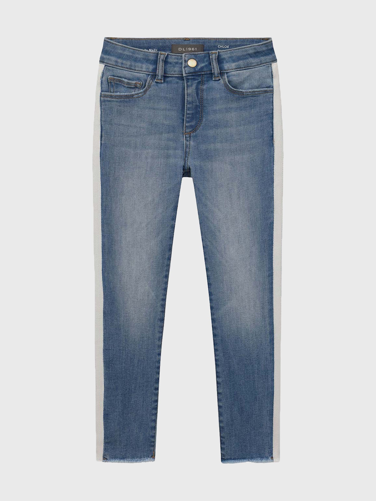 DL1961 Girls' Chloe Skinny Jean - Saint Bernard