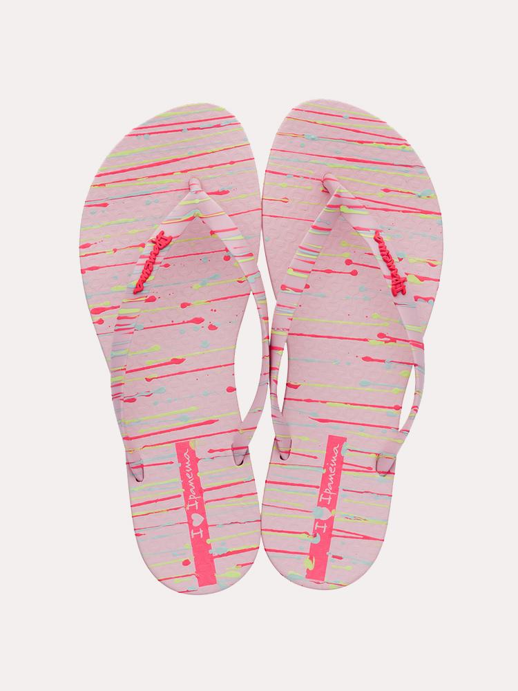 Ipanema Women's Wave Art Flip Flop - Saint Bernard
