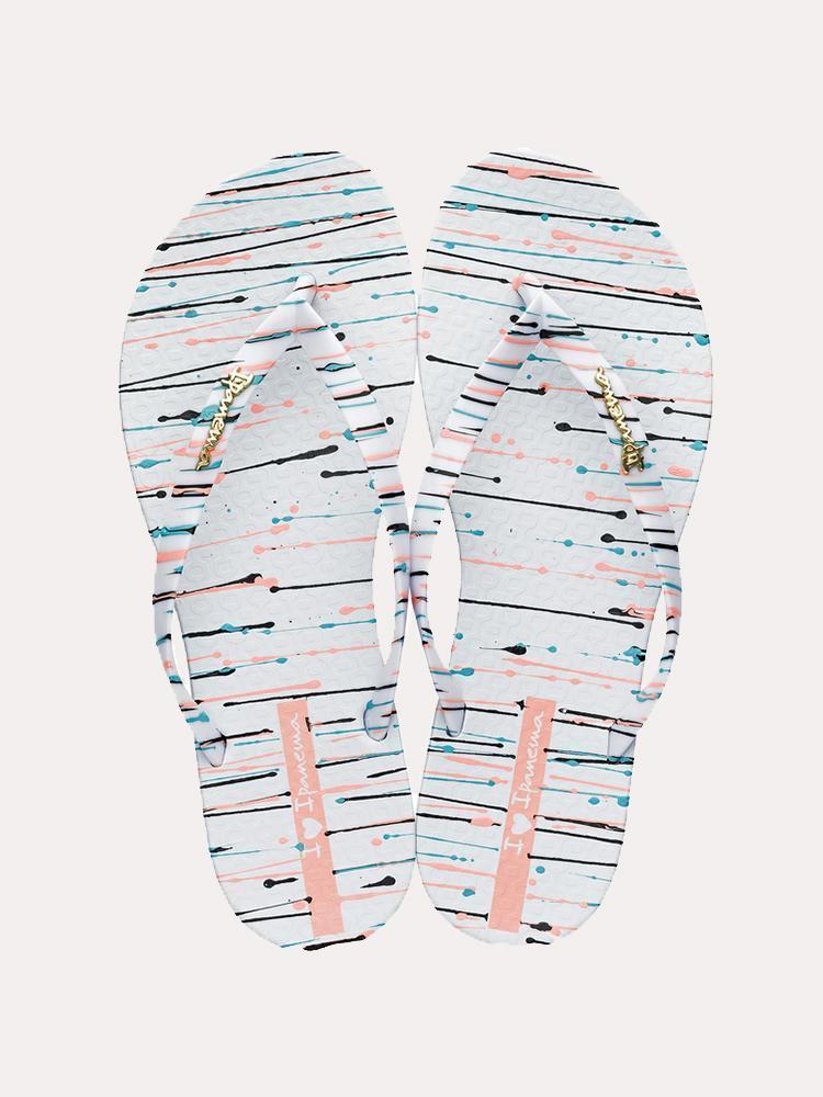 Ipanema Women's Wave Art Flip Flop - Saint Bernard