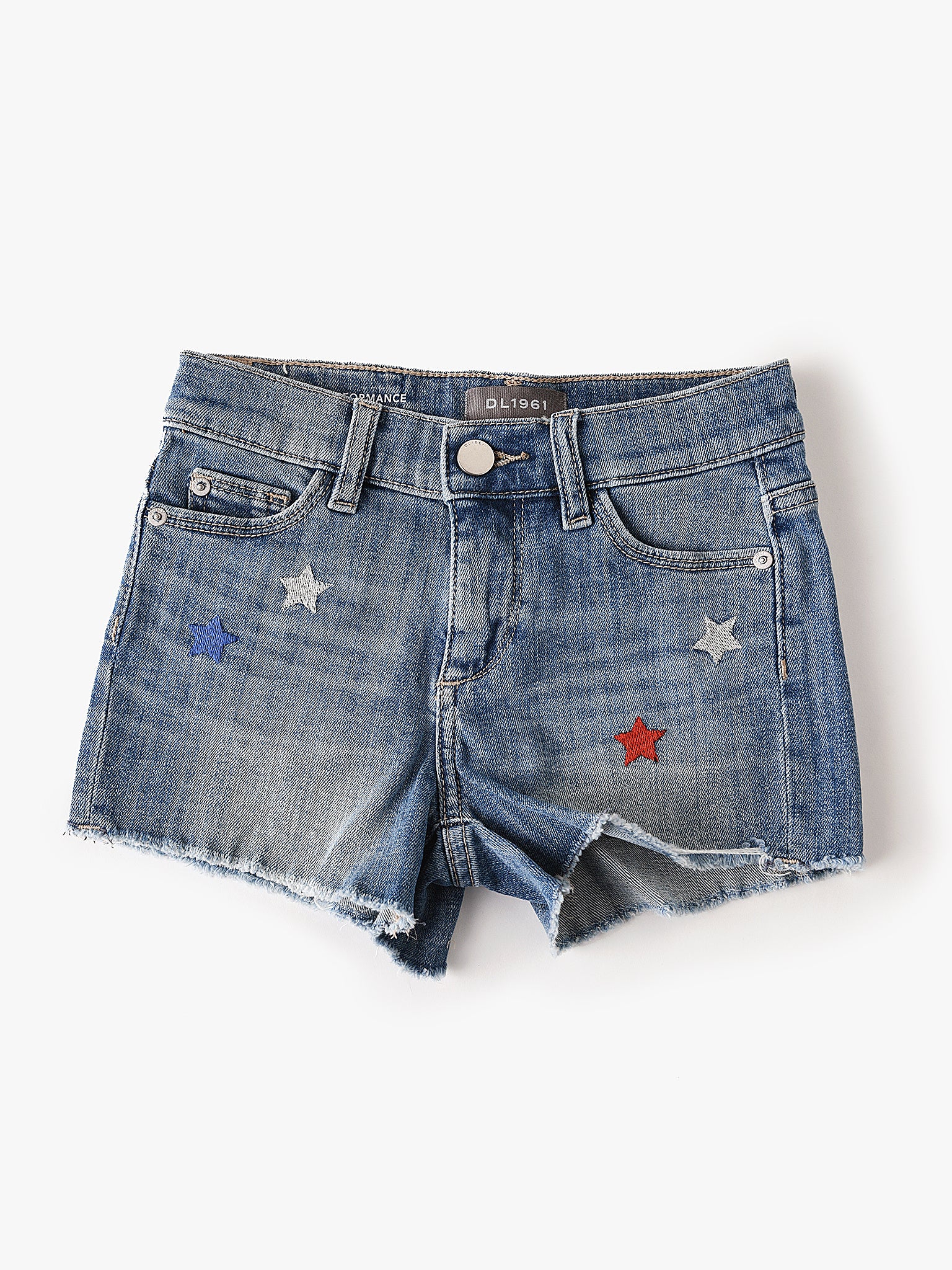 DL1961 Girls' Lucy Cut-Off Short Saint Bernard